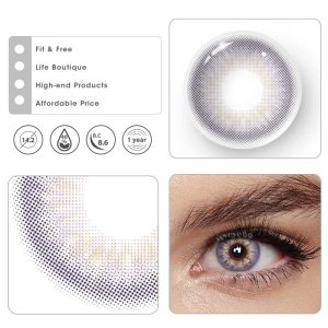 Eyemi DNA II Violet Prescription Colored Contact Lenses