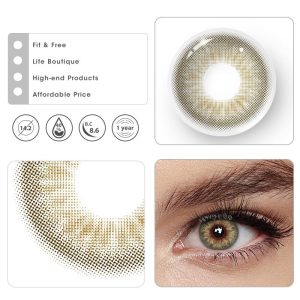 Coloredeye DNA II Brown Prescription Colored Contact Lenses