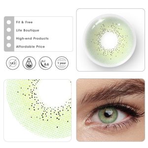 Eyemi Ocean Green Prescription Colored Contact Lenses