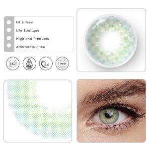 Eyemi Hid II Topazio Prescription Colored Contact Lenses
