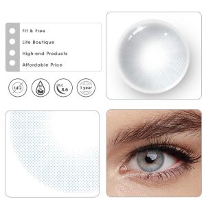 Eyemi Hid II Grafite Prescription Colored Contact Lenses