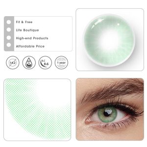 Eyemi Hid II Verde Prescription Colored Contact Lenses