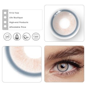 Eyemi Genshin Moon Grey Prescription Colored Contact Lenses