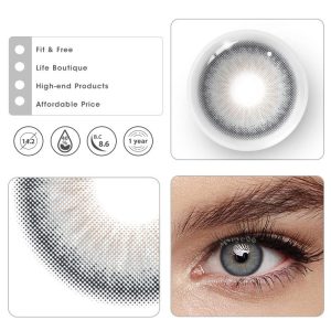 Coloredeye Deepwater Zone Grey Prescription Colored Contact Lenses