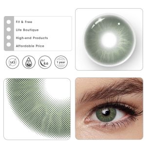 Eyemi Eros Green Prescription Colored Contact Lenses