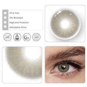 Eyemi Eros Grey Prescription Colored Contact Lenses