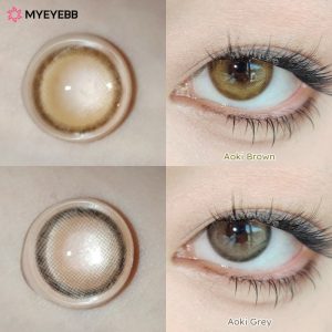 Coloredeye Aoki Brown Colored Contact Lenses