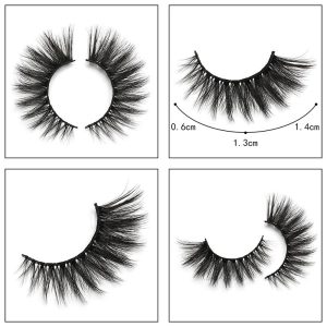 Eyemi End Eye Elongated 3D Mink Handmade Eyelashes