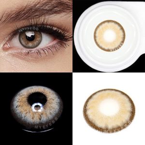 Eyemi Tyrande Brown Prescription Colored Contact Lenses