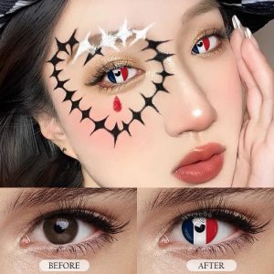 Eyemi France Prescription Cosplay Colored Contact Lenses