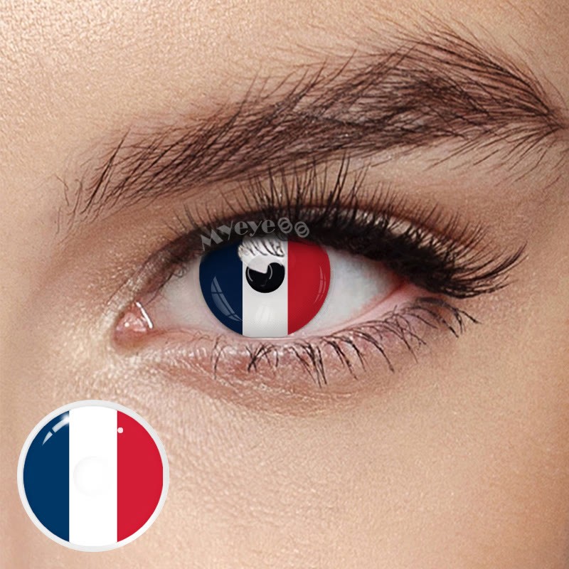 Eyemi France Prescription Cosplay Colored Contact Lenses