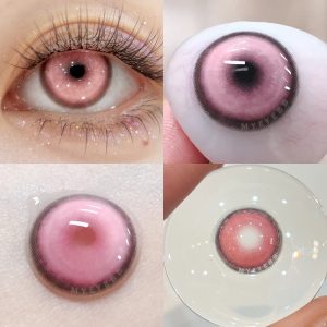 Coloredeye Cyber Pink Prescription Cosplay Colored Contact Lenses