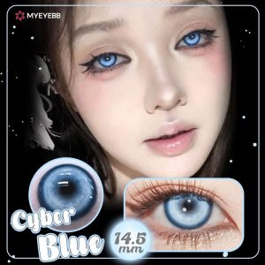 Coloredeye Cyber Blue Prescription Cosplay Colored Contact Lenses