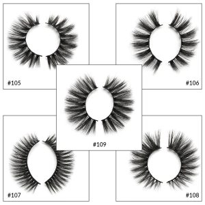 Eyemi End Eye Elongated 3D Mink Handmade Eyelashes