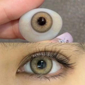 Eyemi Wild DNA Brown Colored Contact Lenses