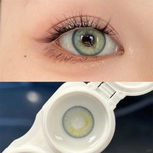 Eyemi Wild DNA Green Colored Contact Lenses