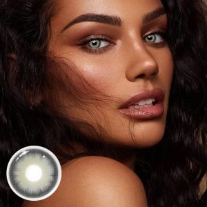 Eyemi Horizon Grey Prescription Colored Contact Lenses