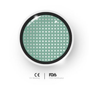 Coloredeye Blind Dark Green Manson Mesh Prescription Cosplay Colored Contact Lenses