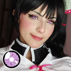 Eyemi Shizuku Purple Cosplay Colored Contact Lenses