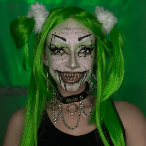 Coloredeye Black Cross Cosplay Colored Contact Lenses