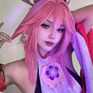 Eyemi Miracle TimesII Purple Prescription Cosplay Colored Contact Lenses