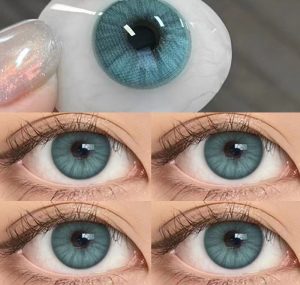 Eyemi Iceberg Green Prescription Colored Contact Lenses