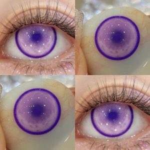 Eyemi Kochou Shinobu Violet Prescription Cosplay Colored Contact Lenses