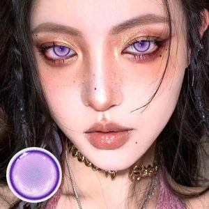 Eyemi Kochou Shinobu Violet Prescription Cosplay Colored Contact Lenses