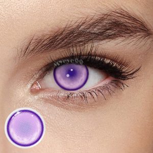 Eyemi Kochou Shinobu Violet Prescription Cosplay Colored Contact Lenses