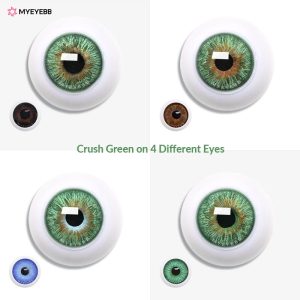 Eyemi Crush Green Prescription Colored Contact Lenses