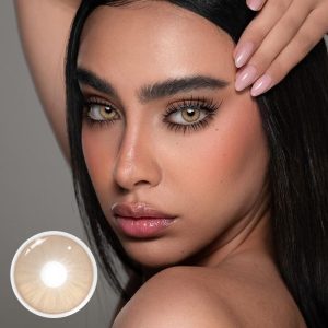 Coloredeye Iceberg Brown Prescription Colored Contact Lenses