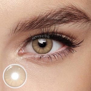 Coloredeye Iceberg Brown Prescription Colored Contact Lenses