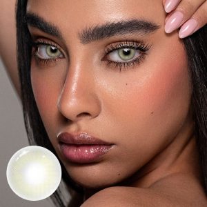 Eyemi Aurora Sky Grey Prescription Colored Contact Lenses