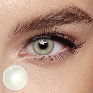 Eyemi Aurora Sky Grey Prescription Colored Contact Lenses