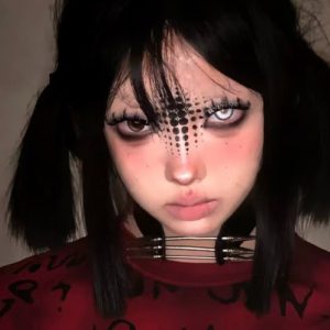 Eyemi Cyber Grey Prescription Cosplay Colored Contact Lenses