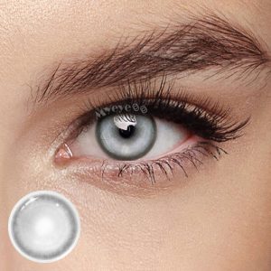 Eyemi Cyber Grey Prescription Cosplay Colored Contact Lenses