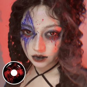 Eyemi Blood Black Prescription Cosplay Colored Contact Lenses | 1 Day