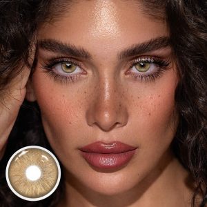 Coloredeye Mint Brown Prescription Colored Contact Lenses