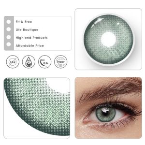 Eyemi Mint Green Prescription Colored Contact Lenses