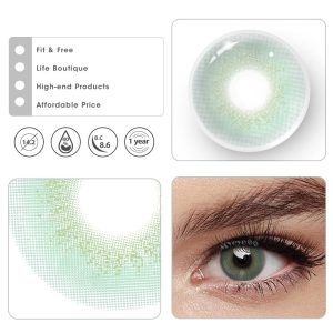 Eyemi Forest Green Colored Contact Lenses