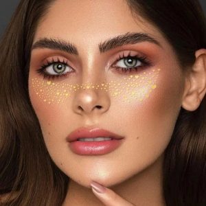 Eyemi Gold Glitter Freckles Makeup Patches