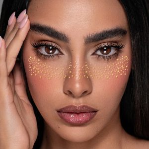 Coloredeye Gold Glitter Freckles Makeup Patches