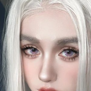 Eyemi Lunar Glitter Violet Prescription Colored Contact Lenses