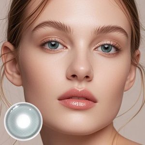 Eyemi Dolce Vita Green Prescription Colored Contact Lenses