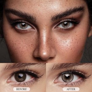 Coloredeye Dolce Vita Brown Prescription Colored Contact Lenses