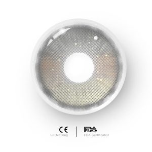 Eyemi Glint Grey Prescription Colored Contact Lenses