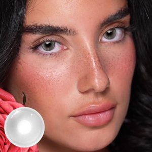 Eyemi Monaco Grey Prescription Colored Contact Lenses