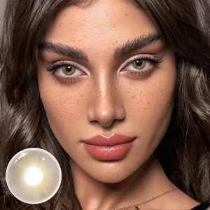 Eyemi Breeze Brown Prescription Colored Contact Lenses