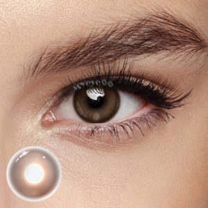 Eyemi Misty Orange Brown Prescrition Colored Contact Lenses | 6 Months