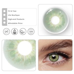 Eyemi Starlens Green Prescription Colored Contact Lenses